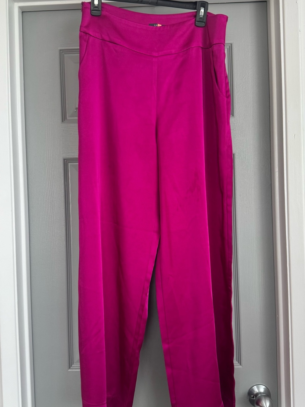 Hanifa Pants in Vibrant Magenta